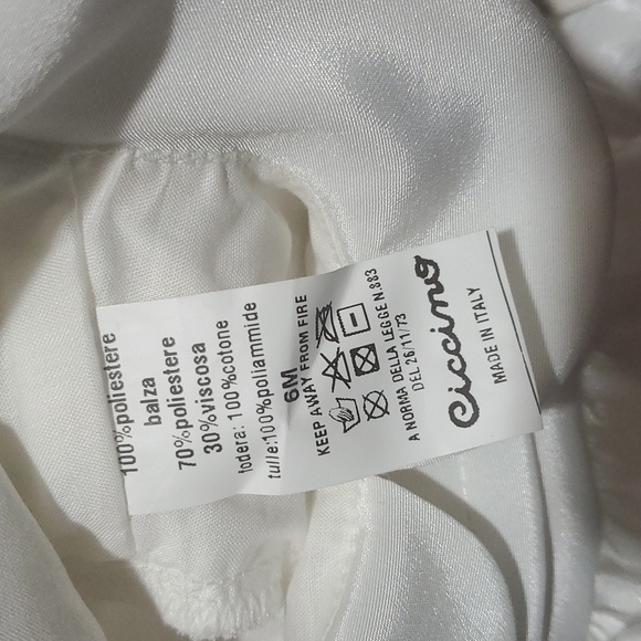 NEW 💞💗 CICCINO DRESS ITALY 🇮🇹 GIRL - Picture 7 of 7